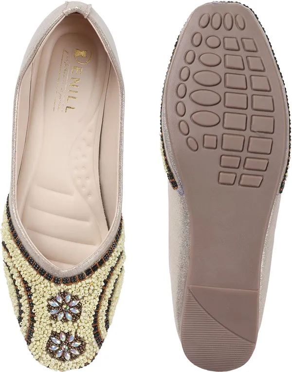 Gold_Synthetic_Leather_Bellies_For_Women