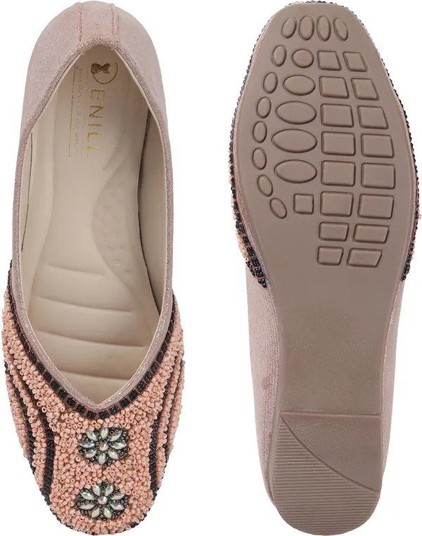 Pink_Synthetic_Leather_Bellies_For_Women