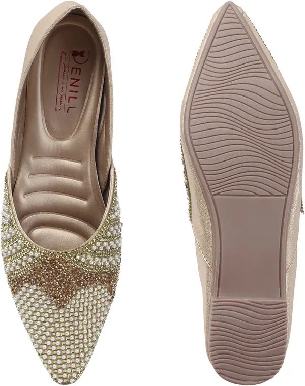 Gold_Synthetic_Leather_Bellies_For_Women