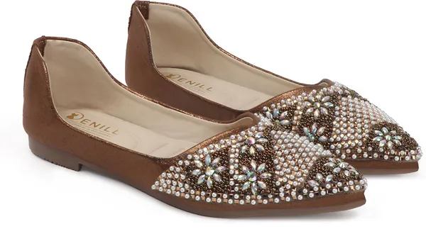 Copper_Synthetic_Leather_Bellies_For_Women