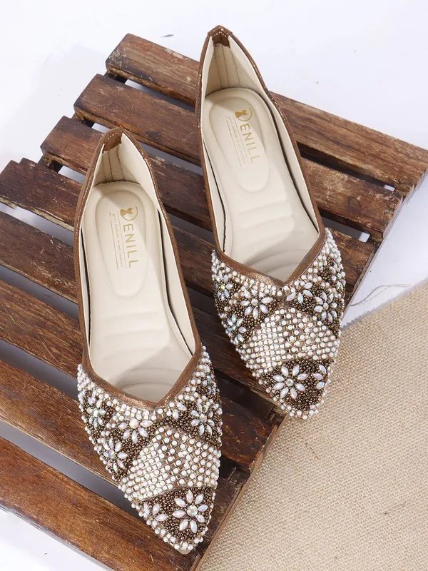 Copper_Synthetic_Leather_Bellies_For_Women