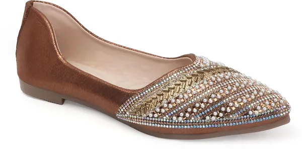 Copper_Synthetic_Leather_Bellies_For_Women