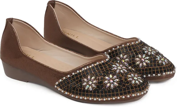 Copper_Synthetic_Leather_Bellies_For_Women