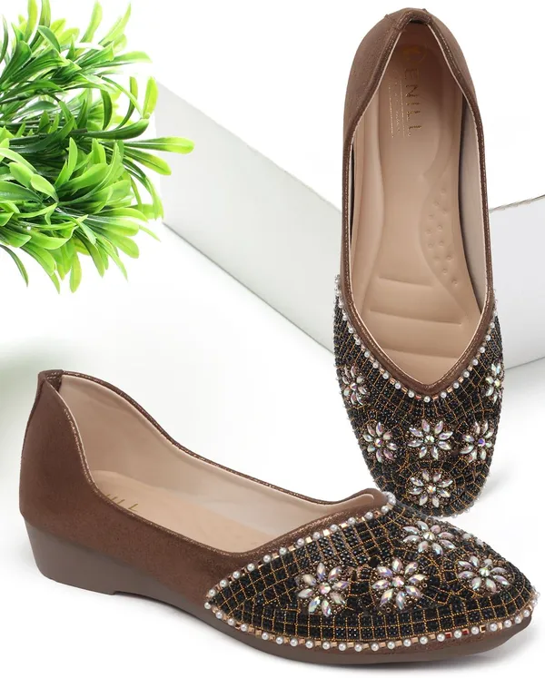 Copper_Synthetic_Leather_Bellies_For_Women