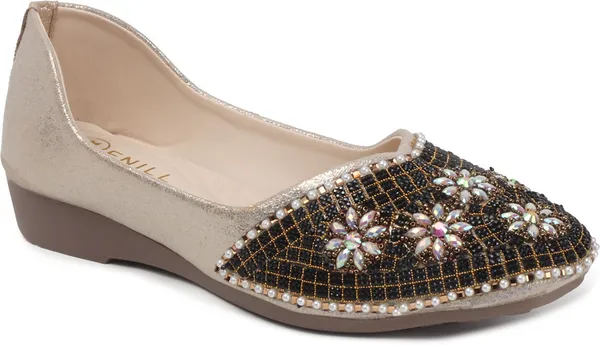Gold_Synthetic_Leather_Bellies_For_Women