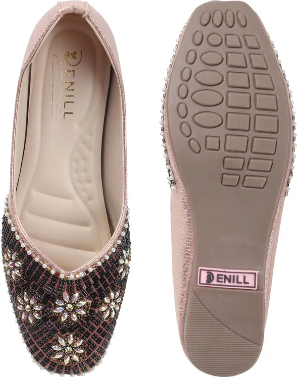Pink_Synthetic_Leather_Bellies_For_Women