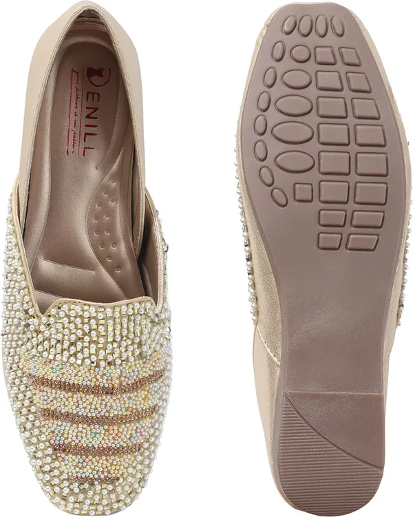 Gold_Synthetic_Leather_Bellies_For_Women
