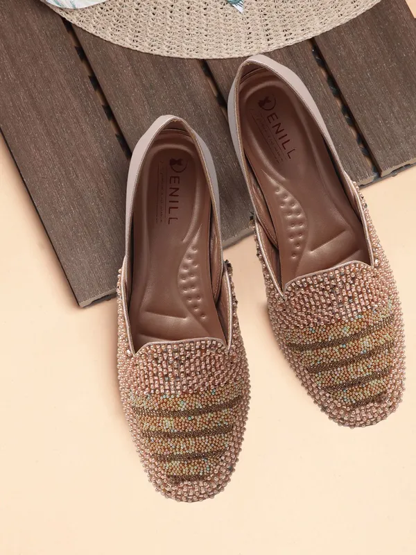 Pink_Synthetic_Leather_Bellies_For_Women