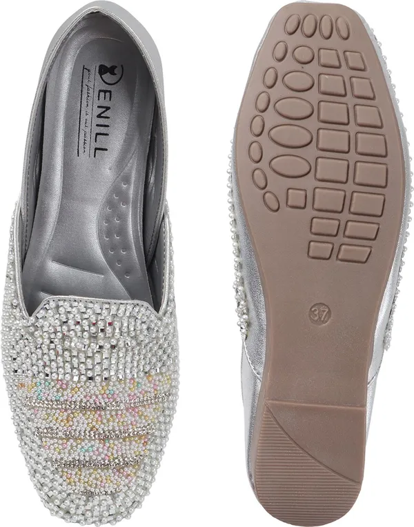 Silver_Synthetic_Leather_Bellies_For_Women