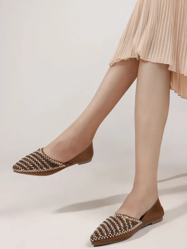 Copper_Synthetic_Leather_Bellies_For_Women