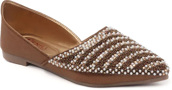Copper_Synthetic_Leather_Bellies_For_Women