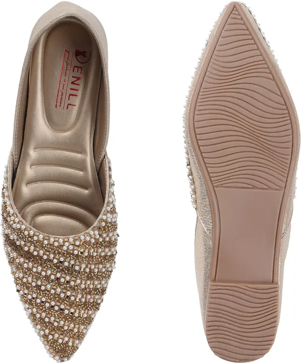 Gold_Synthetic_Leather_Bellies_For_Women
