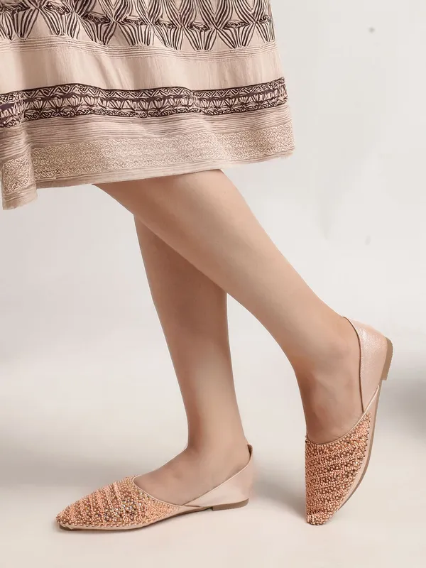 Pink_Synthetic_Leather_Bellies_For_Women