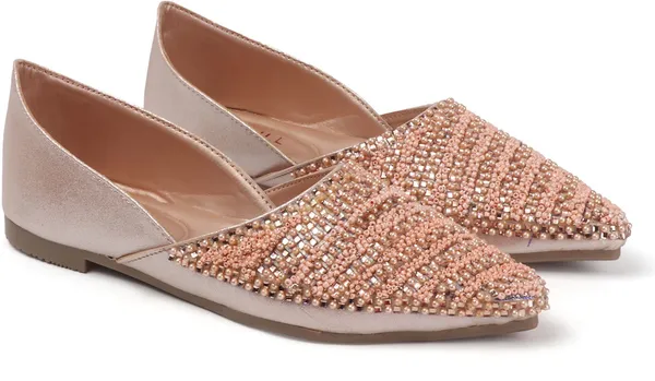 Pink_Synthetic_Leather_Bellies_For_Women