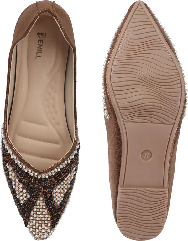 Copper_Synthetic_Leather_Bellies_For_Women