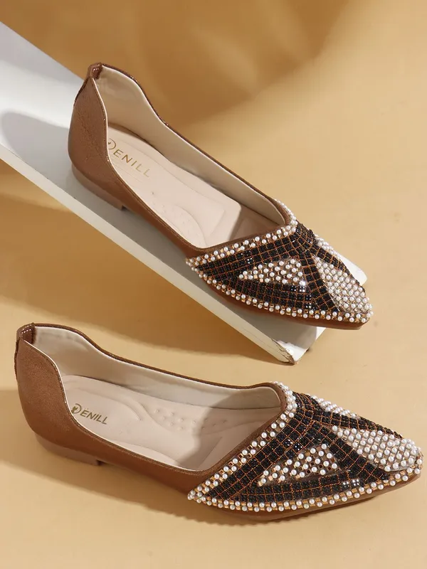 Copper_Synthetic_Leather_Bellies_For_Women