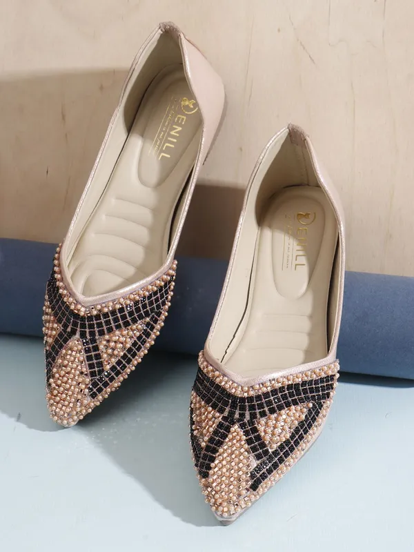 Pink_Synthetic_Leather_Bellies_For_Women
