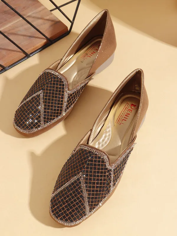 Antique_Synthetic_Leather_Party_Slip_On_Bellies_For_Women