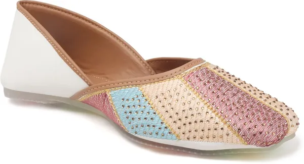 White_Synthetic_Leather_Bellies_For_Women