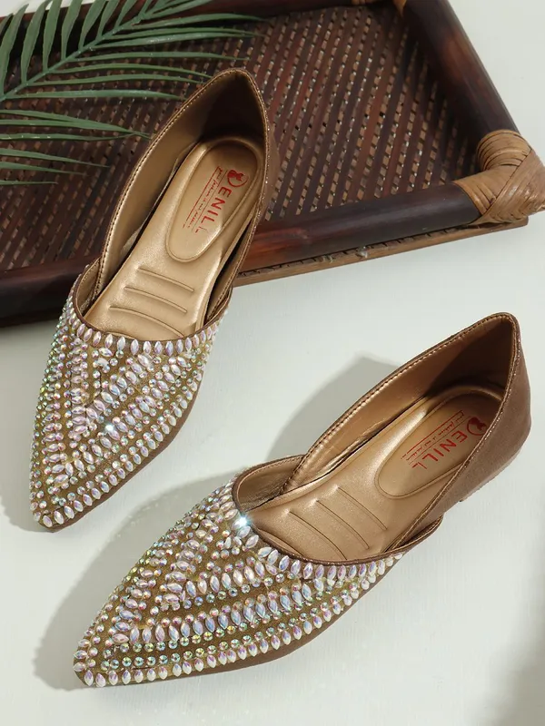 Copper_Synthetic_Leather_Bellies_For_Women