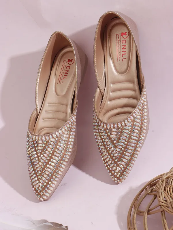Pink_Synthetic_Leather_Bellies_For_Women
