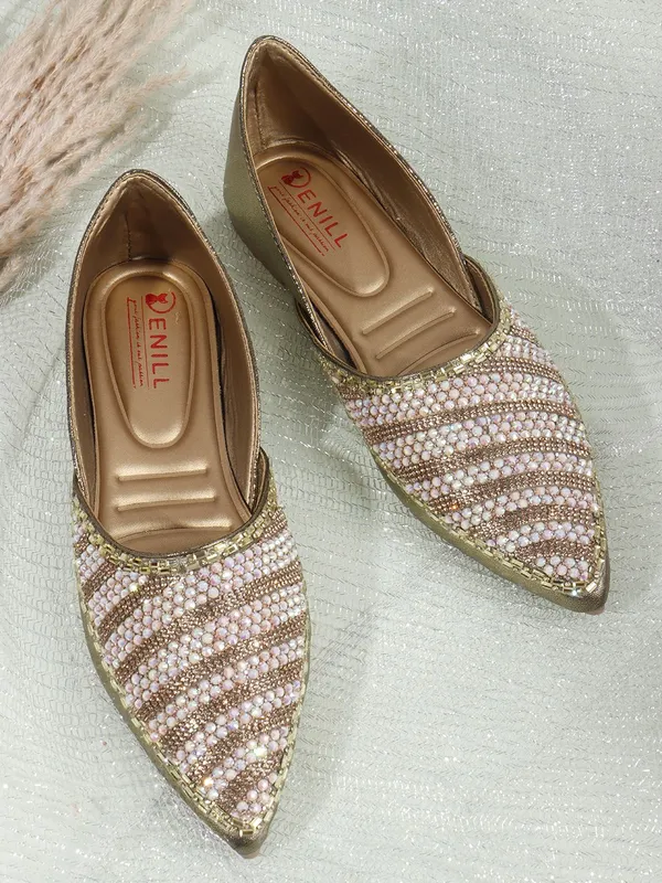 Copper_Synthetic_Leather_Bellies_For_Women