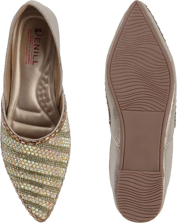 Gold_Synthetic_Leather_Bellies_For_Women