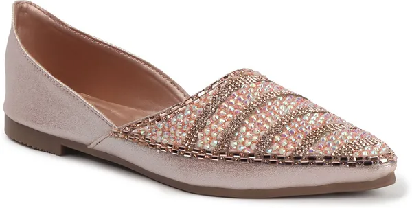 Pink_Synthetic_Leather_Bellies_For_Women