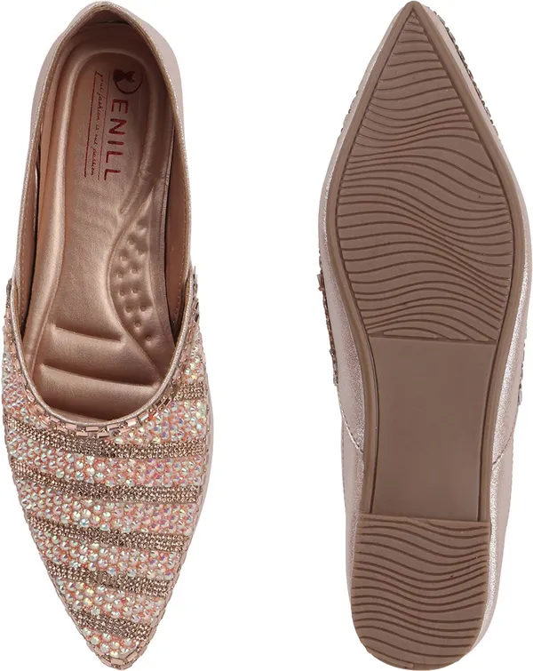 Pink_Synthetic_Leather_Bellies_For_Women