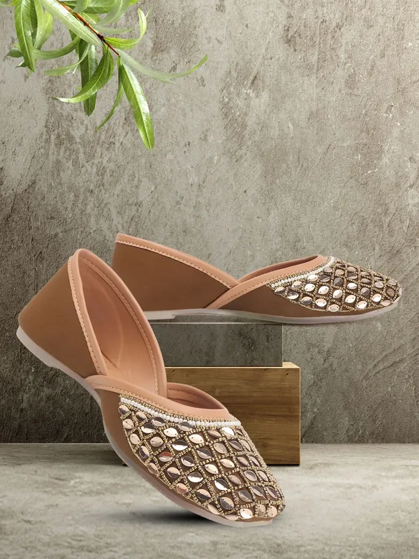 Brown_Synthetic_Leather_Bellies_For_Women
