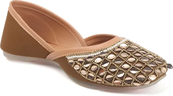 Brown_Synthetic_Leather_Bellies_For_Women