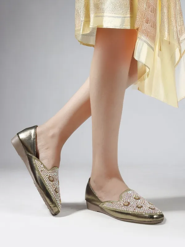 Copper_Synthetic_Leather_Bellies_For_Women
