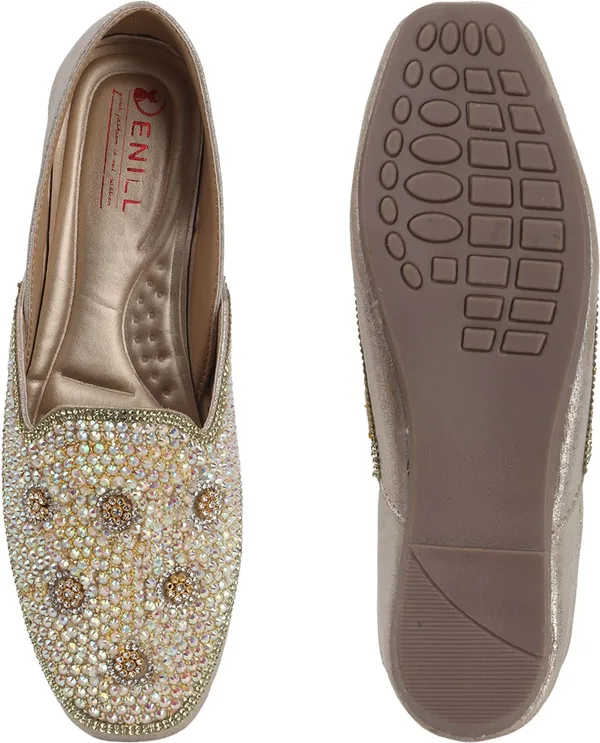 Gold_Synthetic_Leather_Bellies_For_Women