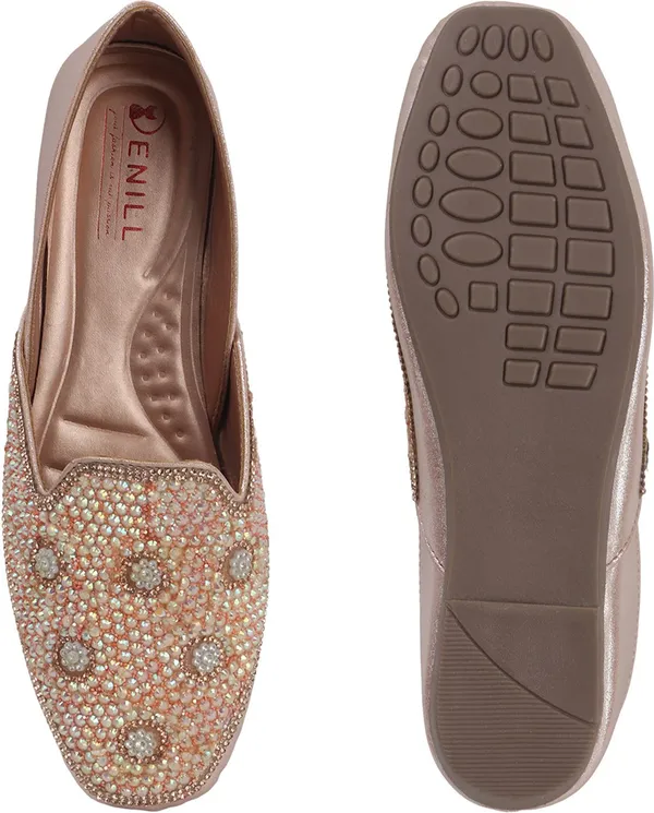 Pink_Synthetic_Leather_Bellies_For_Women