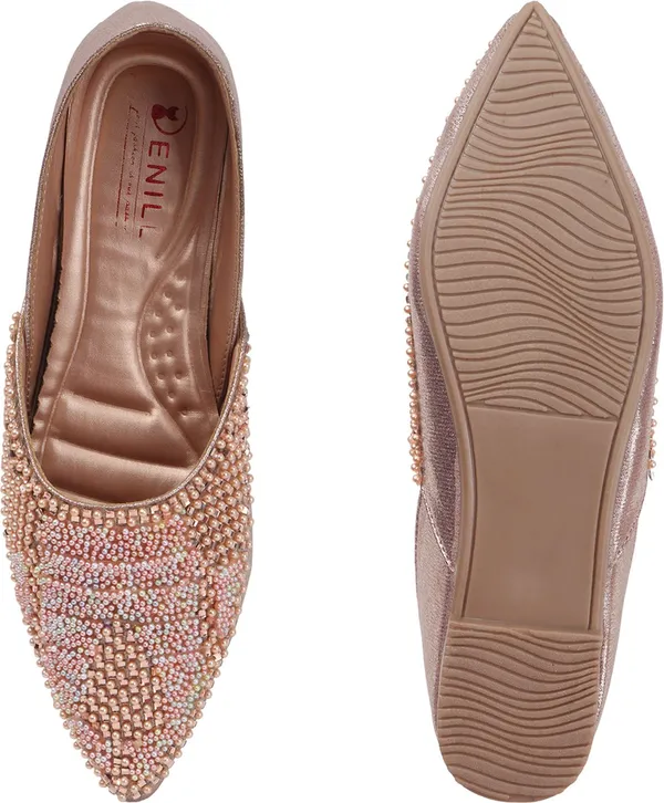Pink_Synthetic_Leather_Bellies_For_Women