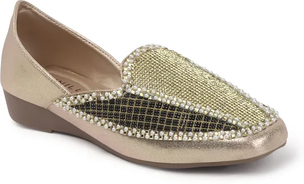 Gold_Synthetic_Leather_Bellies_For_Women