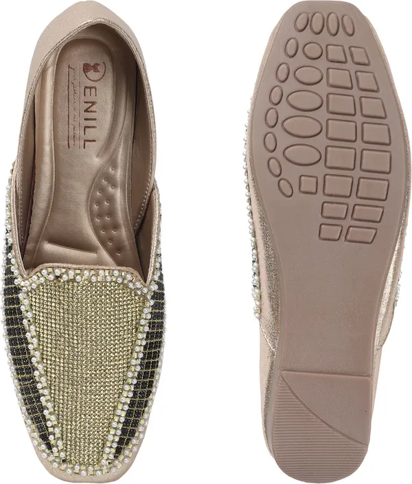 Gold_Synthetic_Leather_Bellies_For_Women