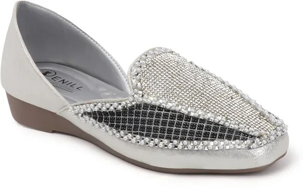 Silver_Synthetic_Leather_Bellies_For_Women