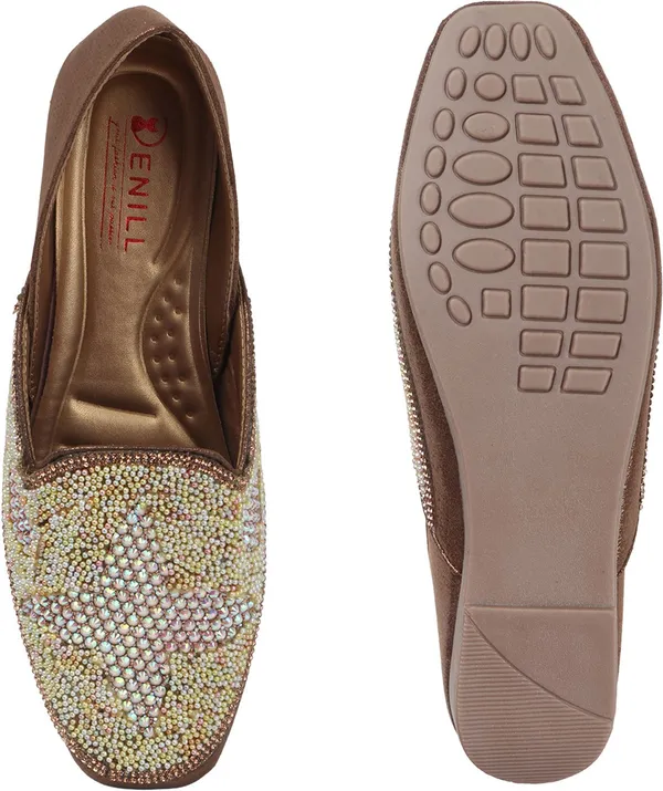 Copper_Synthetic_Leather_Bellies_For_Women