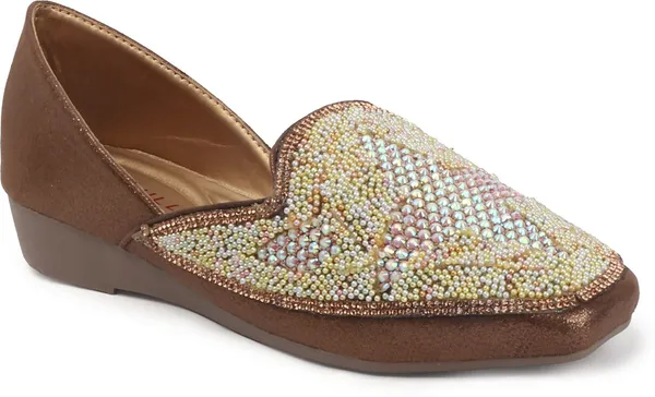Copper_Synthetic_Leather_Bellies_For_Women
