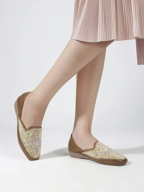 Copper_Synthetic_Leather_Bellies_For_Women