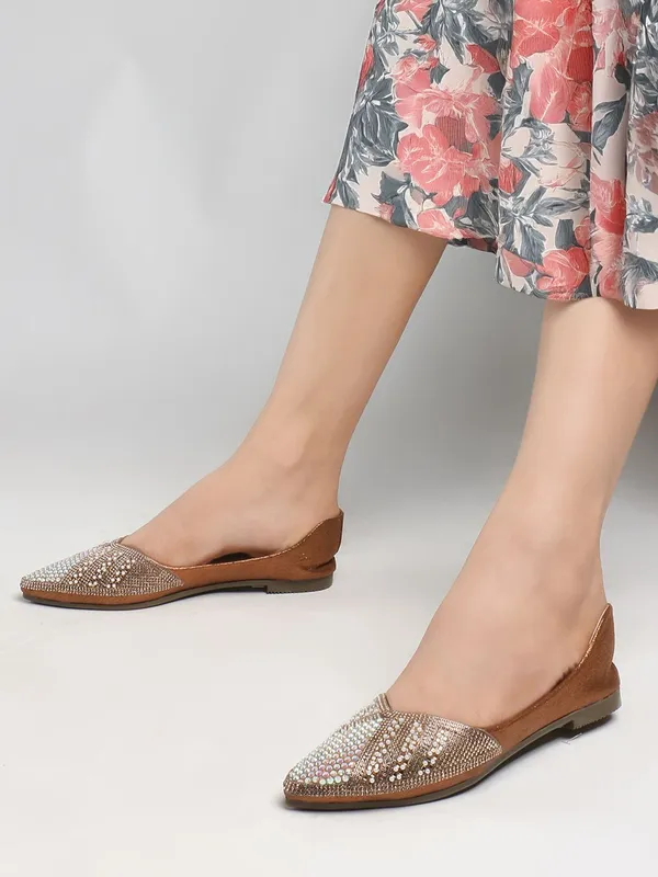 Antique_Synthetic_Leather_Party_Slip_On_Bellies_For_Women