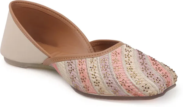 Beige_Synthetic_Leather_Bellies_For_Women
