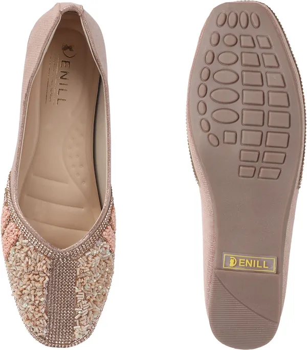 Pink_Synthetic_Leather_Bellies_For_Women
