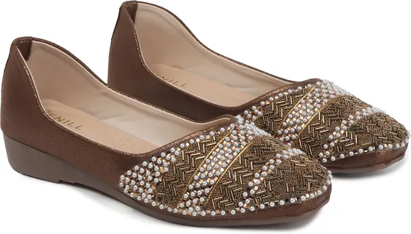 Copper_Synthetic_Leather_Bellies_For_Women