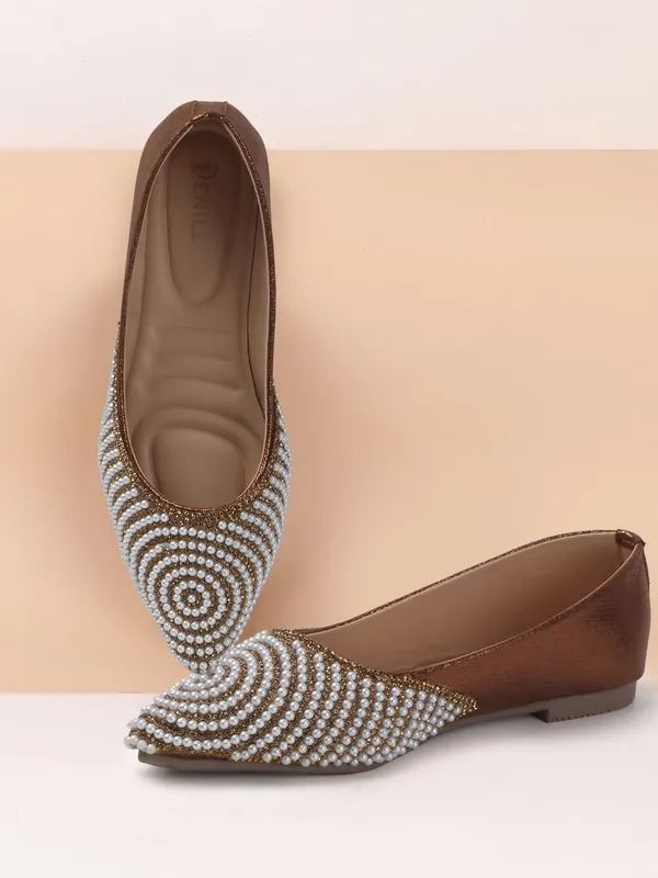 Copper_Synthetic_Leather_Bellies_For_Women