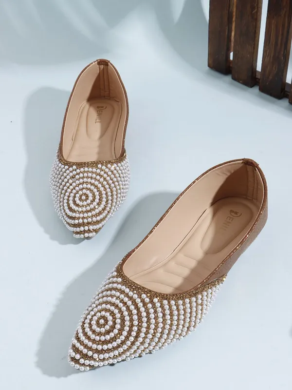 Copper_Synthetic_Leather_Bellies_For_Women