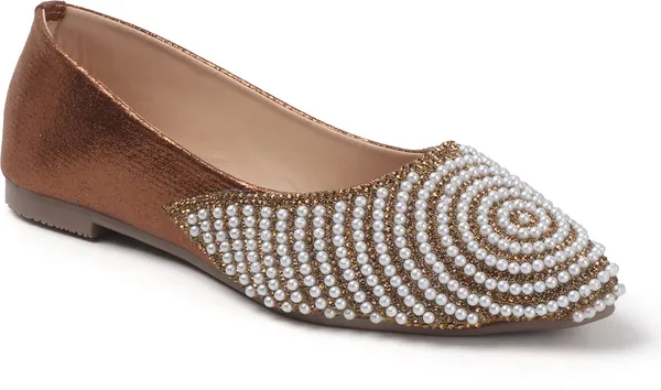 Copper_Synthetic_Leather_Bellies_For_Women