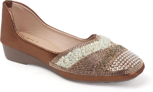 Copper_Synthetic_Leather_Bellies_For_Women