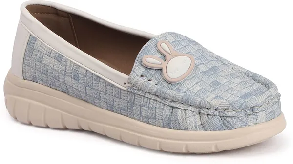 Blue_Synthetic_Leather_Casual_For_Women